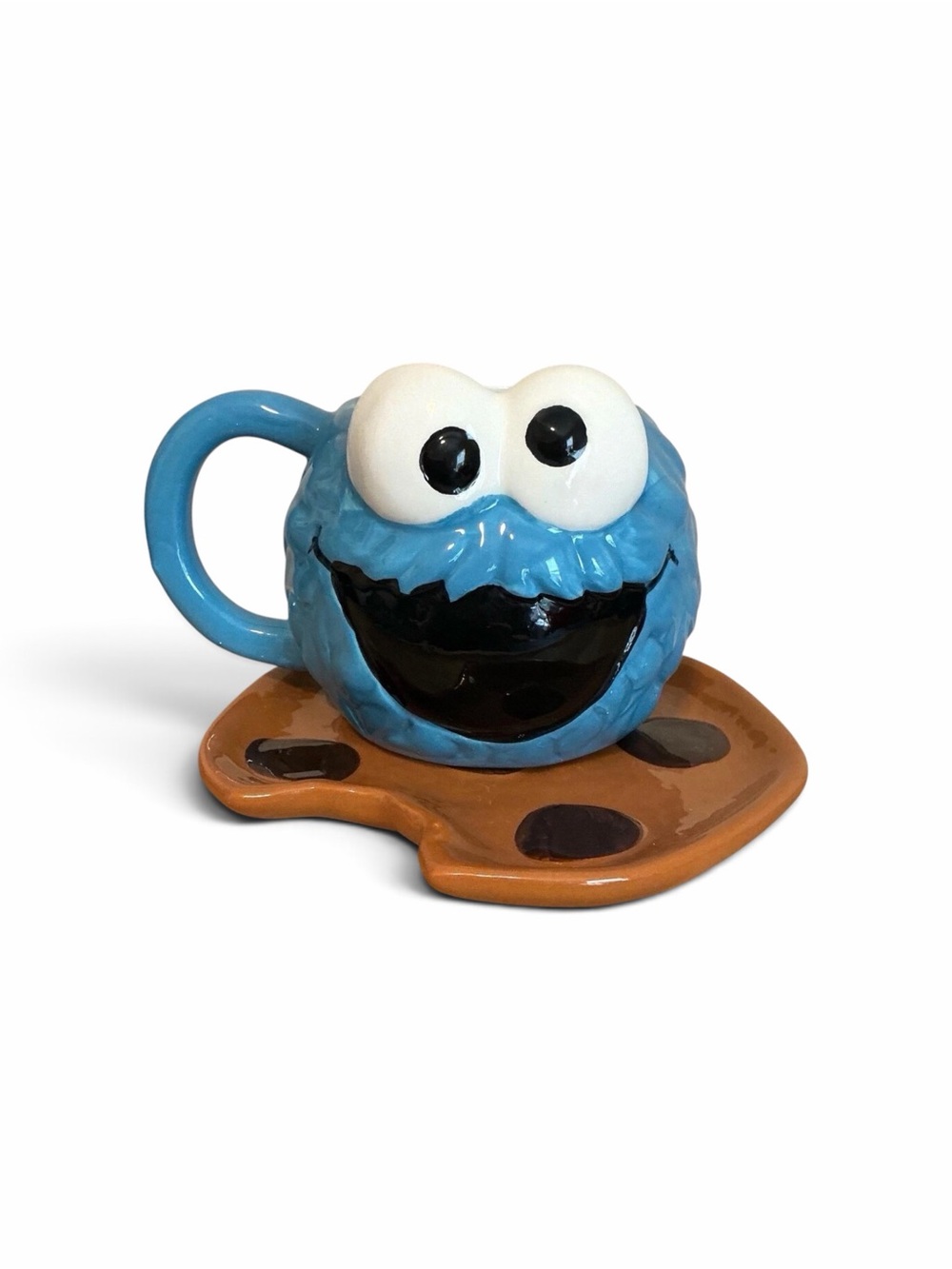 Sesame Street Brand Cookie Monster Mug & Plate Set